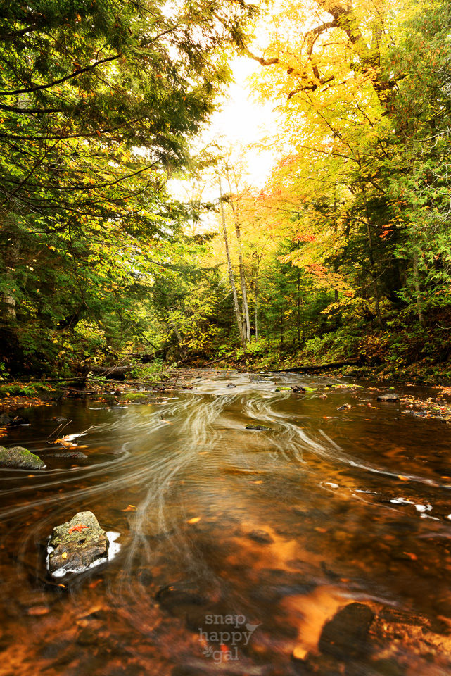 Laughing Whitefish River Fall Snap Happy Gal Photography