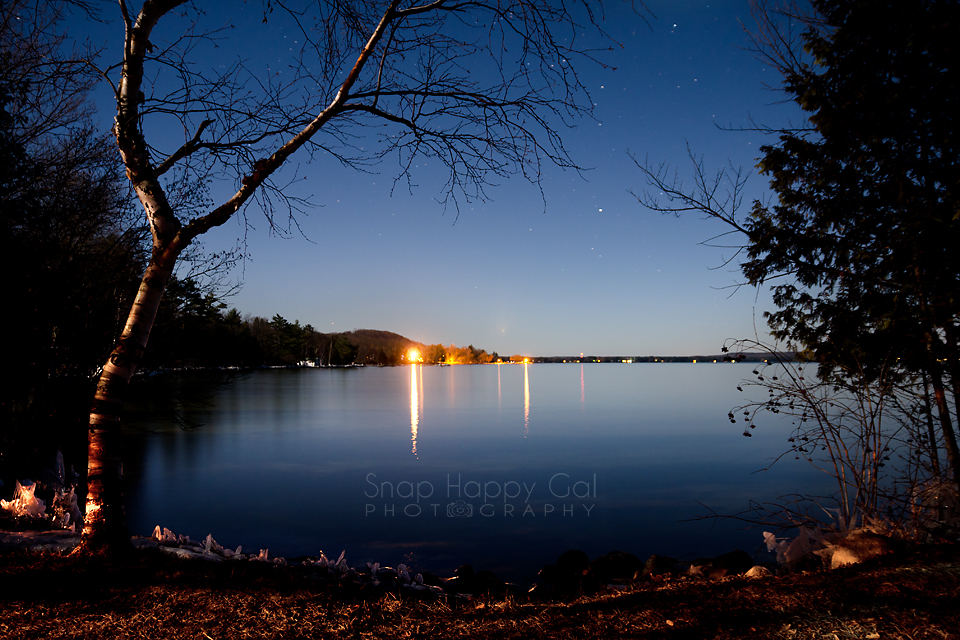 Photo: Alden, Michigan, night sky