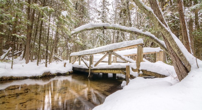 Snow-Hiking at the Grass River Natural&nbsp;Area